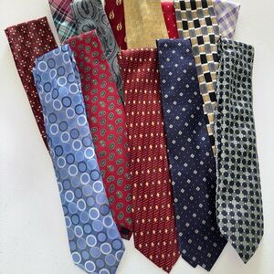 Assorted lot 12 Men's Ties